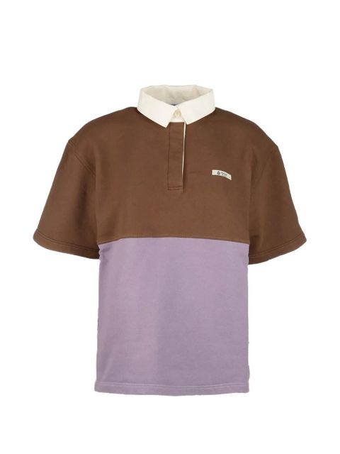 Prada panelled short-sleeve shirt - Brown - zdjęcie produktu nr 1