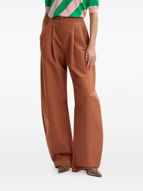 Essentiel Antwerp pleated trousers - Brown