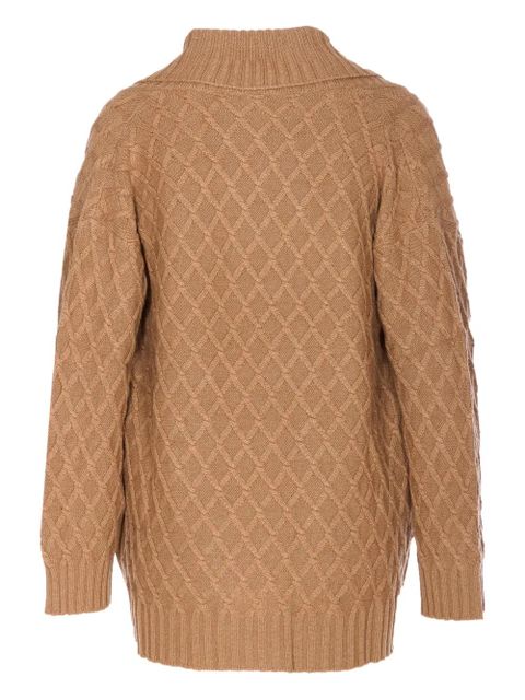 Max Mara Mirca double-breasted cardigan - Brown - zdjęcie produktu nr 2