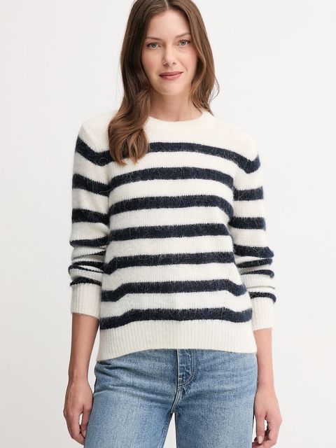 Mos Mosh sweter wełniany damski kolor beżowy lekki 165660 - zdjęcie produktu nr 1