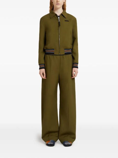 Marni striped ribbed jacket - Green - zdjęcie produktu nr 2