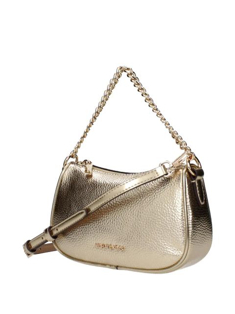 Michael Kors pebbled metallic leather tote bag - Gold