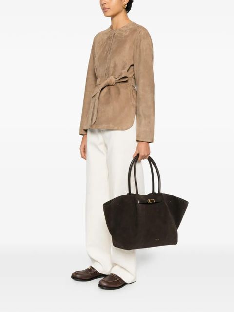 DeMellier New York suede shoulder bag - Brown - zdjęcie produktu nr 2