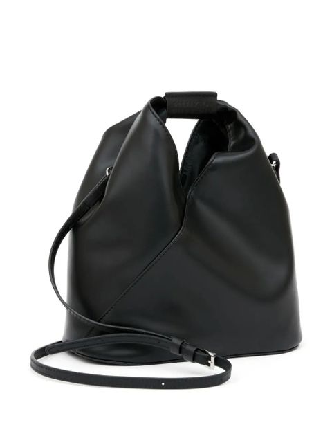 MM6 Maison Margiela Japanese leather tote bag - Black - zdjęcie produktu nr 2