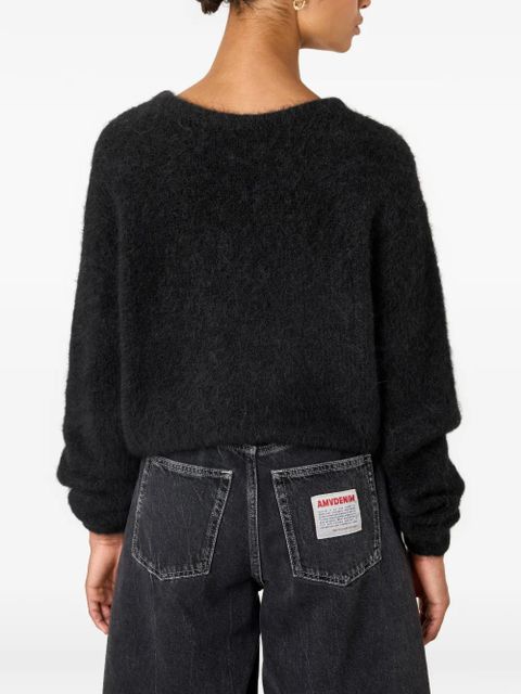 American Vintage Niby long-sleeve sweater - Black