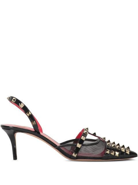 Valentino Garavani 70mm Rockstud Alcove pumps - Black - zdjęcie produktu nr 1