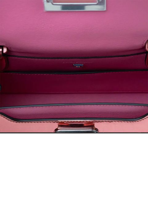 Valentino Garavani pyramid chain clutch bag - Pink