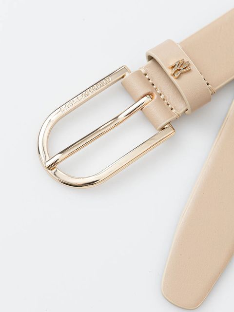 Karl Lagerfeld pasek skórzany K/AUTOGRAPH - zdjęcie produktu nr 2