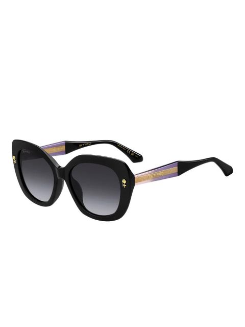 ETRO butterfly-frame sunglasses - Black