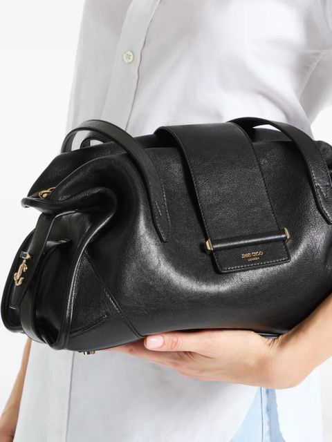 Jimmy Choo medium Bar Holdall shoulder bag - Black - zdjęcie produktu nr 2