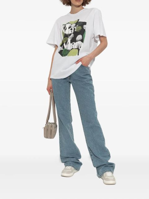 Max Mara Chillblock leather sneakers - White