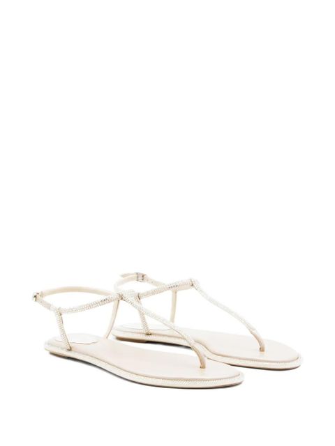 René Caovilla Diana embellished-strap sandals - Neutrals - zdjęcie produktu nr 2