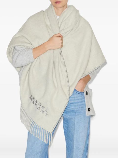 ISABEL MARANT Carmel scarf - Neutrals