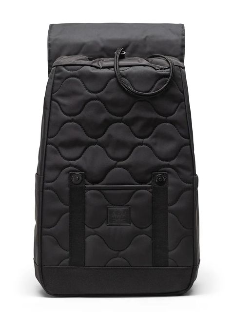 Herschel plecak Retreat™ 17 L kolor czarny duży gładki 11683-00001-OS