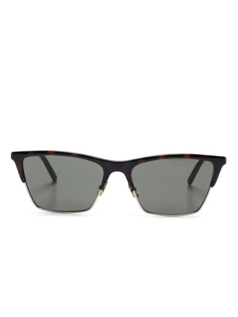 Saint Laurent Eyewear square-frame sunglasses - Brown - zdjęcie produktu nr 1