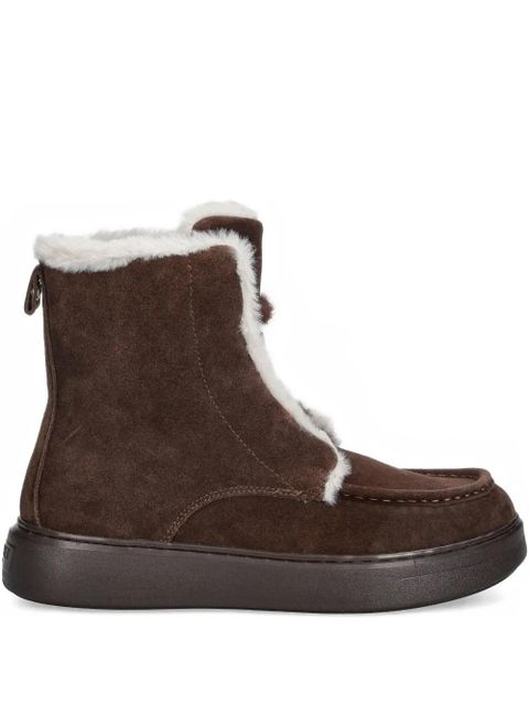 TWINSET zip-fastening ankle boots - Brown - zdjęcie produktu nr 1