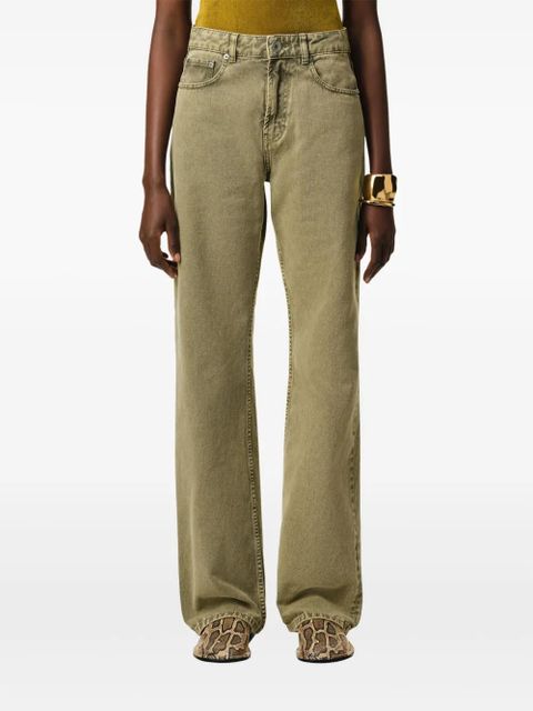 AMI Paris wide-leg jeans - Green