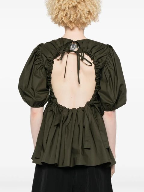 Cecilie Bahnsen Anisha top - Green