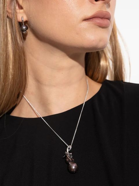 LOEWE Aubergine necklace - Purple - zdjęcie produktu nr 2