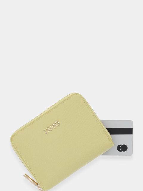 Liu Jo portfel damski kolor zielony AA6156 E1109