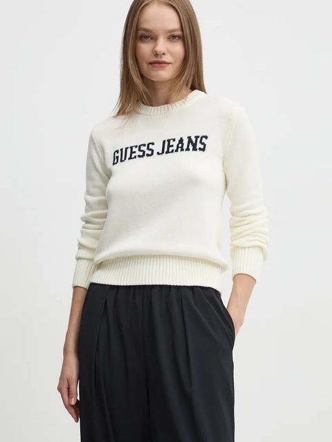 Guess Jeans sweter bawełniany - zdjęcie produktu nr 1