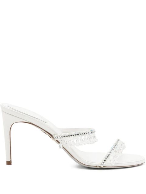 René Caovilla 80mm Chandelier sandals - White - zdjęcie produktu nr 1