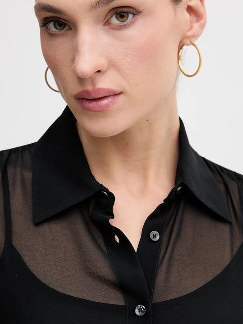 Sisley sukienka kolor czarny 4NOXLV07L - zdjęcie produktu nr 2