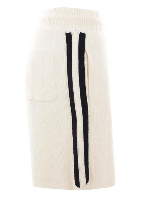 Golden Goose Lionel striped shorts - White