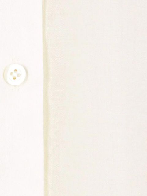 Maison Margiela striped layered overshirt jacket - Neutrals