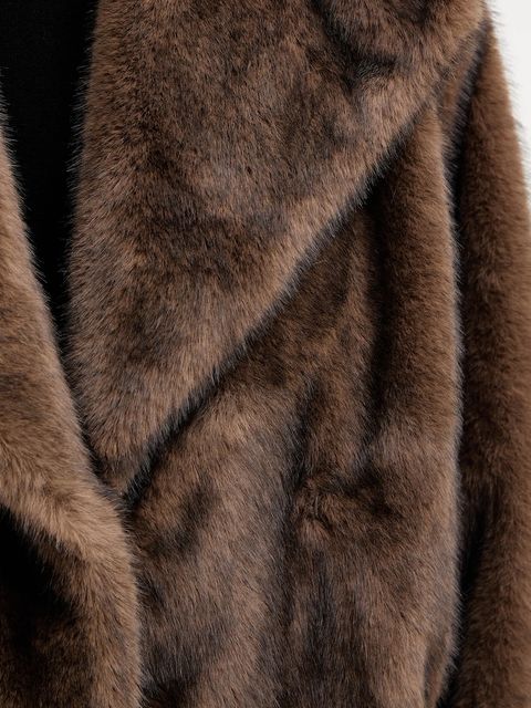 Twinset kurtka kolor brązowy przejściowa 252AT2191