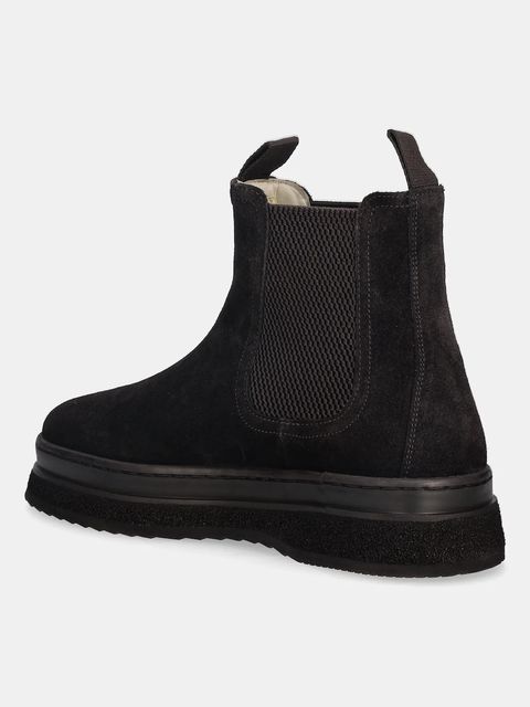 Gant sztyblety zamszowe Sistown damskie kolor brązowy na platformie 31553102