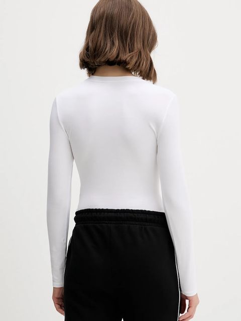 Guess Jeans longsleeve damski kolor biały W4BP41 J1314