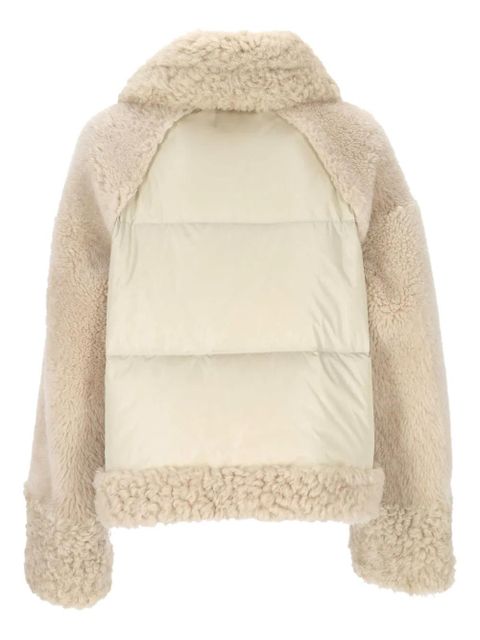 Moncler Gobain short down jacket - Neutrals - zdjęcie produktu nr 2
