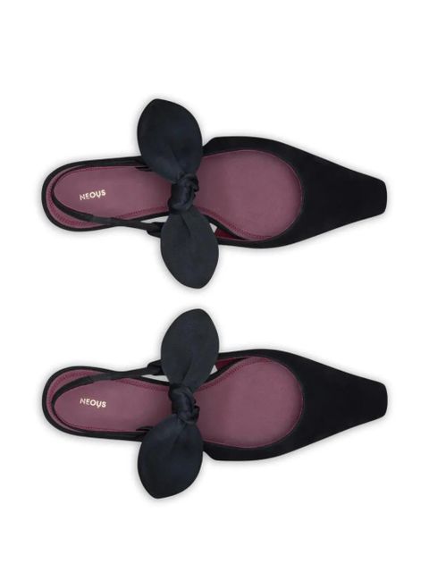 NEOUS Uba suede pumps - Black