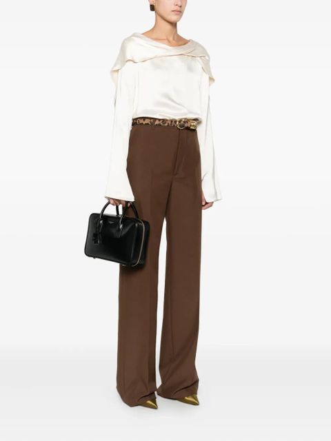 Saint Laurent leather tote bag - Black