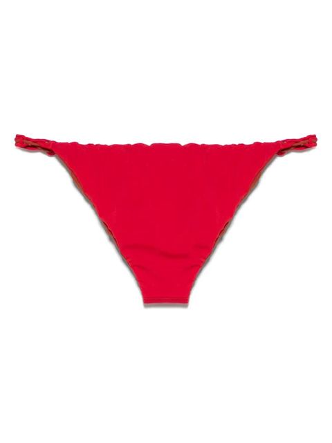 Isa Boulder braided bikini bottoms - Red - zdjęcie produktu nr 2