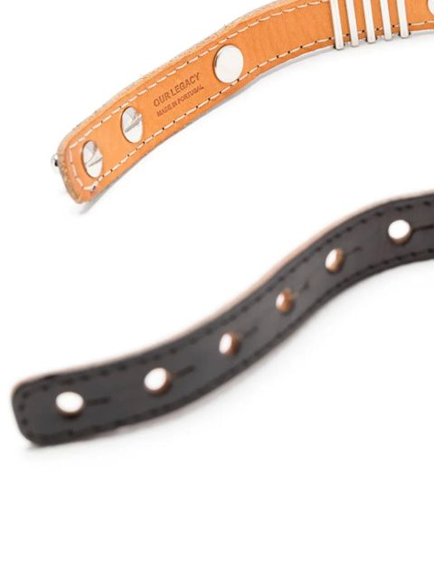 OUR LEGACY Cowboy wrap around necklace - Black