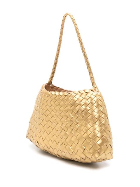 DRAGON DIFFUSION Rosanna leather shoulder bag - Gold