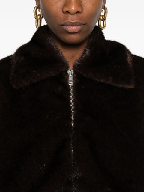 Coperni faux-fur jacket - Brown