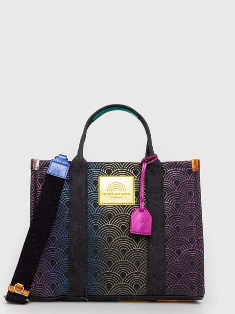 Kurt Geiger London torebka kolor czarny - zdjęcie produktu nr 1