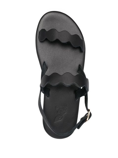 Ancient Greek Sandals Afro strap-detail sandals - Black