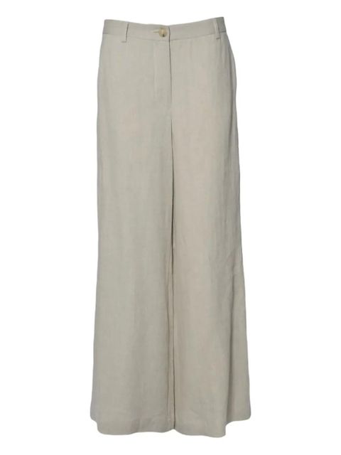 SOLOTRE wide-leg trousers - Neutrals - zdjęcie produktu nr 1