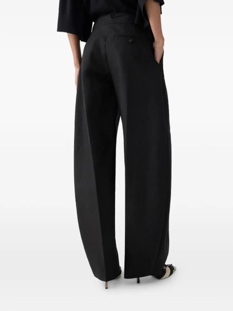 Jacquemus Ovalo palazzo pants - Black
