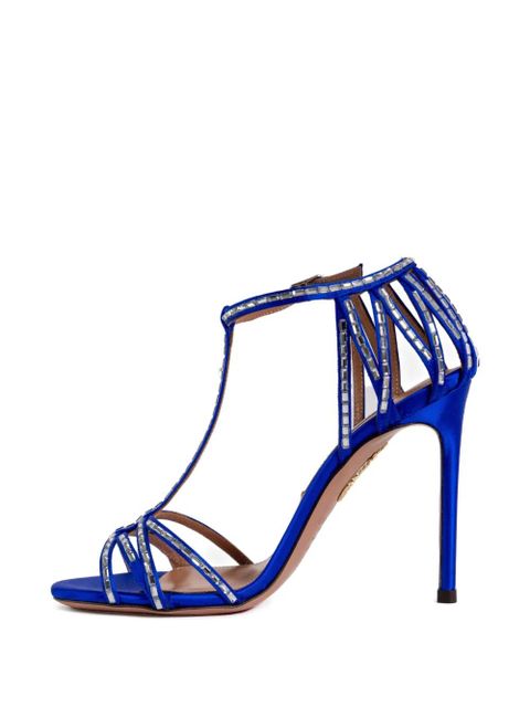 Aquazzura 110mm Forever More sandals - Blue
