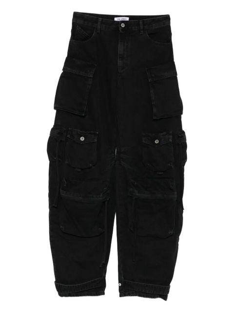 The Attico cargo-pockets jeans - Black - zdjęcie produktu nr 1