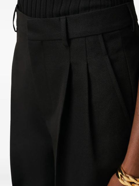 AMI Paris pleats trousers - Black