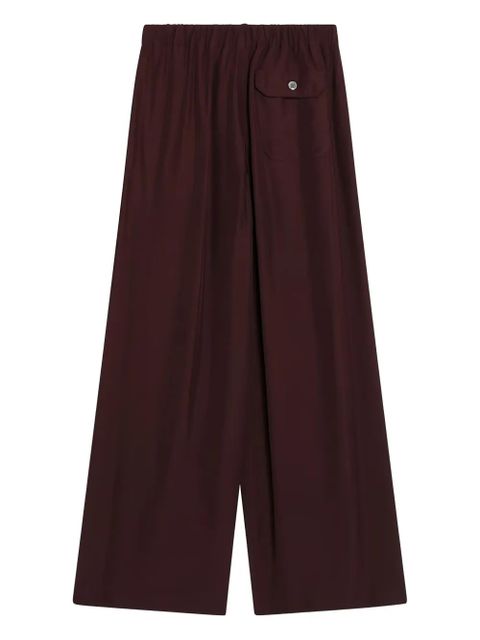 LOEWE drawstring-fastening trousers - Red - zdjęcie produktu nr 2