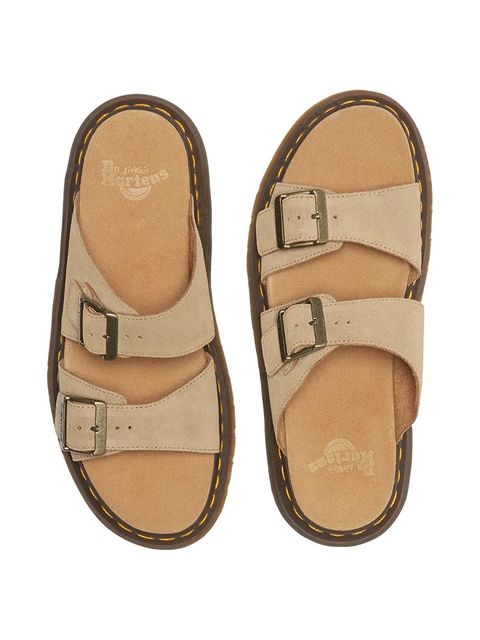 Dr. Martens klapki zamszowe Josef