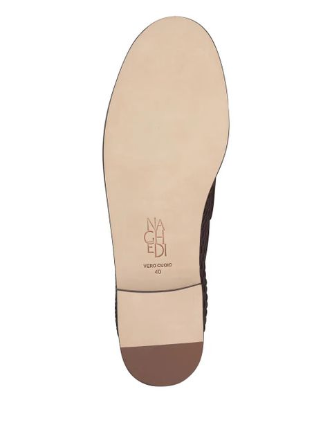 NAGHEDI suede loafers - Brown
