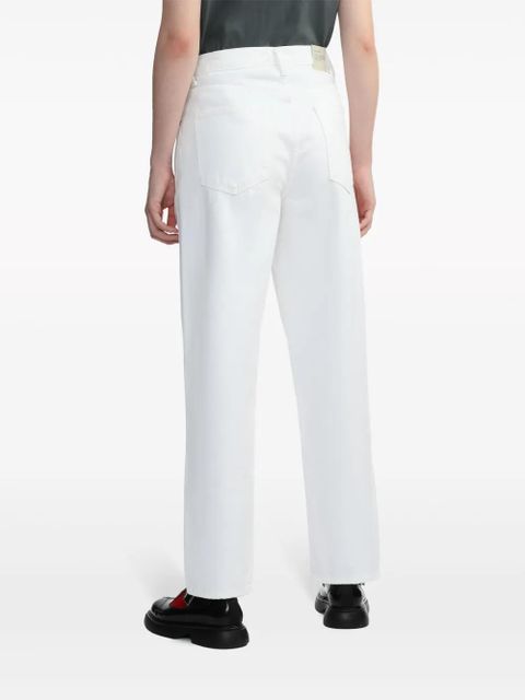 AGOLDE Criss Cross straight-leg jeans - White